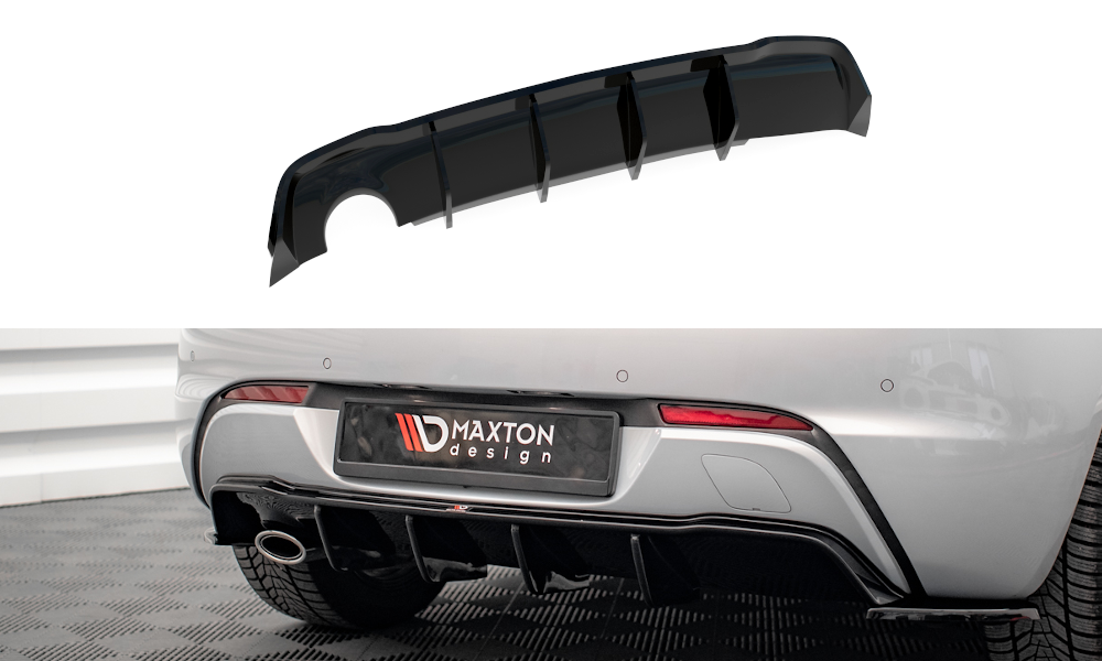 Rear Valance Opel Astra Gtc Opc Line J Version With Single Exhaust On One Side Our Offer