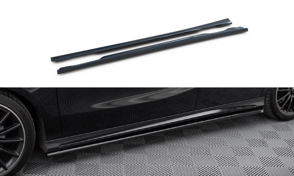 Side Skirts Diffusers Mercedes-Benz A AMG-Line W176 Facelif | Our Offer ...