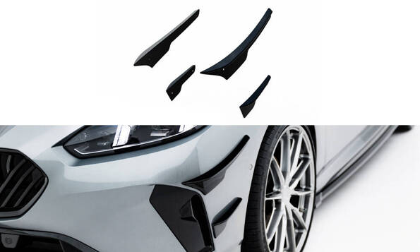 Front Bumper Wings (Canards) BMW M135i F70