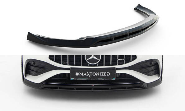 Front Splitter Mercedes-AMG CLA 35 Coupe / Shooting Brake C118 Facelift / X118 Facelift