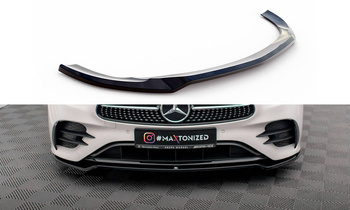 Front Lippe / Front Splitter / Frontansatz für Mercedes-Benz GLC X254  AMG-Line von Maxton Design