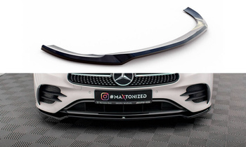 Front Splitter V.1 Mercedes-Benz E-Class W213 Coupe Facelift (C238 Facelift) / Cabriolet (A238 Facelift) AMG-Line / 53 AMG