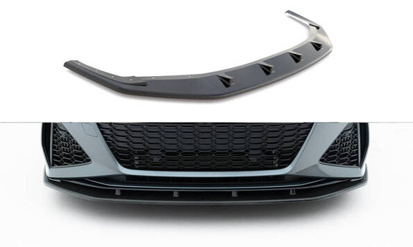 Prepreg Carbon Fiber Front Splitter Audi RS6 C8 / RS7 C8