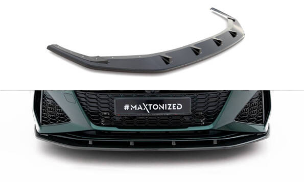 Prepreg Carbon Fiber Front Splitter Audi RS7 C8 C8