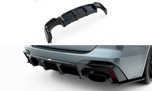 Prepreg Carbon Fiber Rear Diffuser Audi RS6 C8