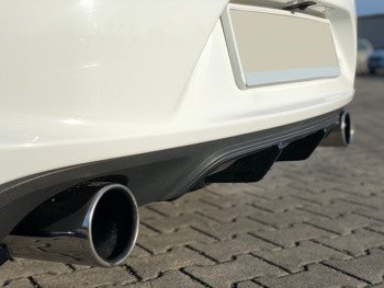 Front bumper spoiler OPEL ASTRA H (5d hatchback, saloon, estate, before  facelifting), Spoilering \ Maxton Design \ Opel \ Astra \ H (Mk3)