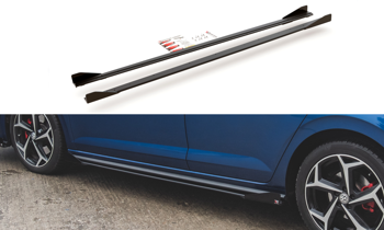 Racing Durability Side Skirts Diffusers + Flaps Volkswagen Polo GTI Mk6