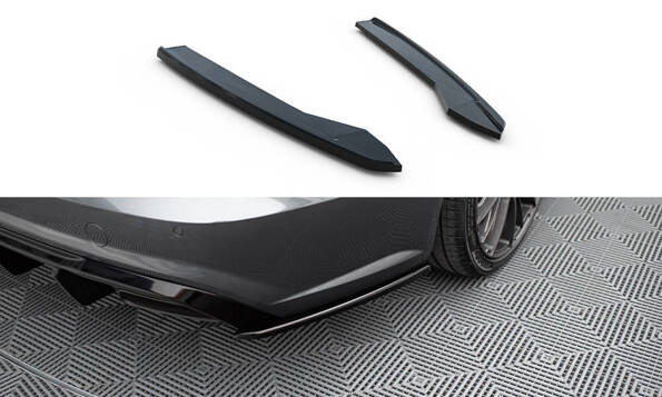 Rear Side Splitters Audi S6 / A6 S-Line / A6 C7 FL