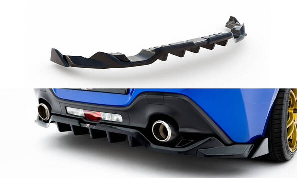 Rear Splitter (with vertical bars) V.3 Subaru BRZ Mk2