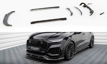 Set of Prepreg Carbon Splitters Audi RSQ8 Mk1