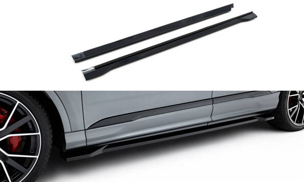 Side Skirts Diffusers Audi Q7 S-Line Mk2 Facelift 2