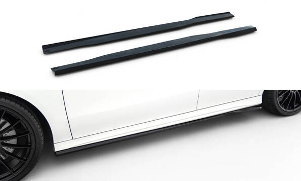 Side Skirts Diffusers Mercedes-AMG CLA 35 / 45 Coupe / Shooting Brake C118 Facelift / X118 Facelift