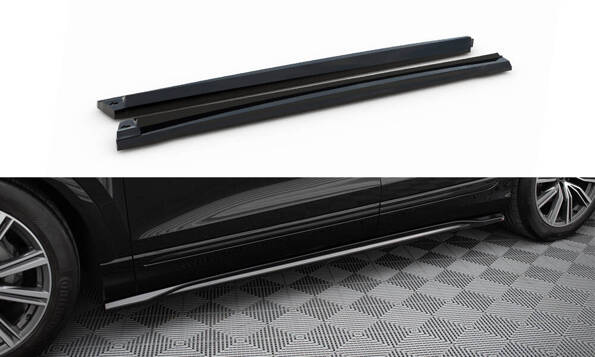 Side Skirts Diffusers V.2 Audi Q8 / Q8 S-line / SQ8 Mk1 / Mk1 Facelift