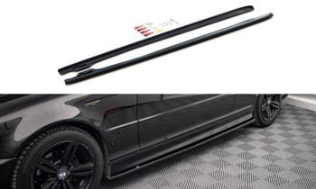 Side Skirts Diffusers V.2 BMW 3 Coupe M-Pack E46