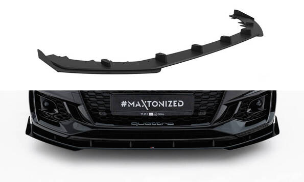 Street Pro Front Splitter + Flaps Audi RS5 Coupe / Sportback F5