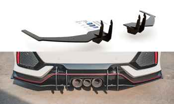 Street Pro Rear Valance V.2 Honda Civic Type R Mk10