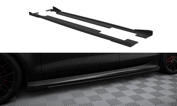 Street Pro Side Skirts Diffusers + Flaps Audi A7 RS7 Look C7