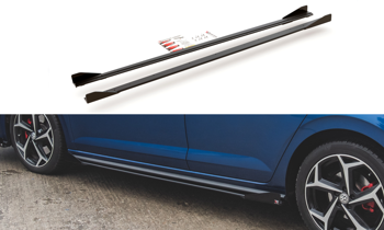 Street Pro Side Skirts Diffusers + Flaps Volkswagen Polo GTI Mk6