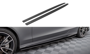 Street Pro Side Skirts Diffusers Mercedes-AMG C43 Coupe / Cabrio C205  Facelift / A205 Facelift