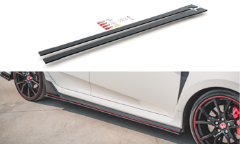 Street Pro Side Skirts Diffusers V.2 Honda Civic Type R Mk10