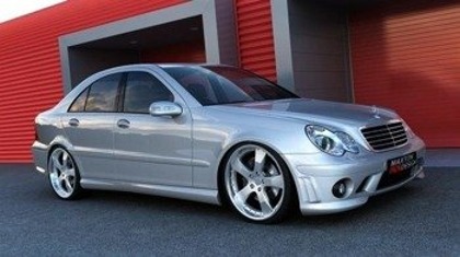 ZIJ-ROKKEN MERCEDES C W203 < AMG 204 LOOK>