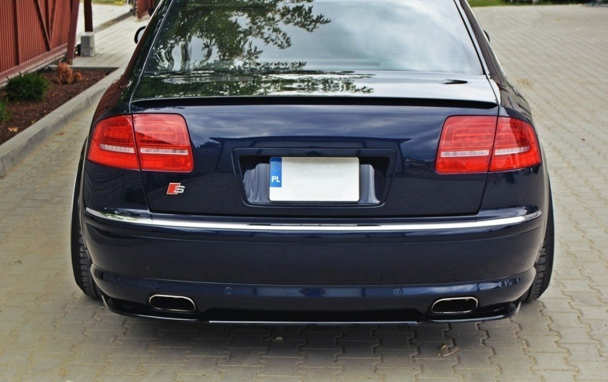 Central Rear Splitter Audi S8 D3 With Vertical Bars