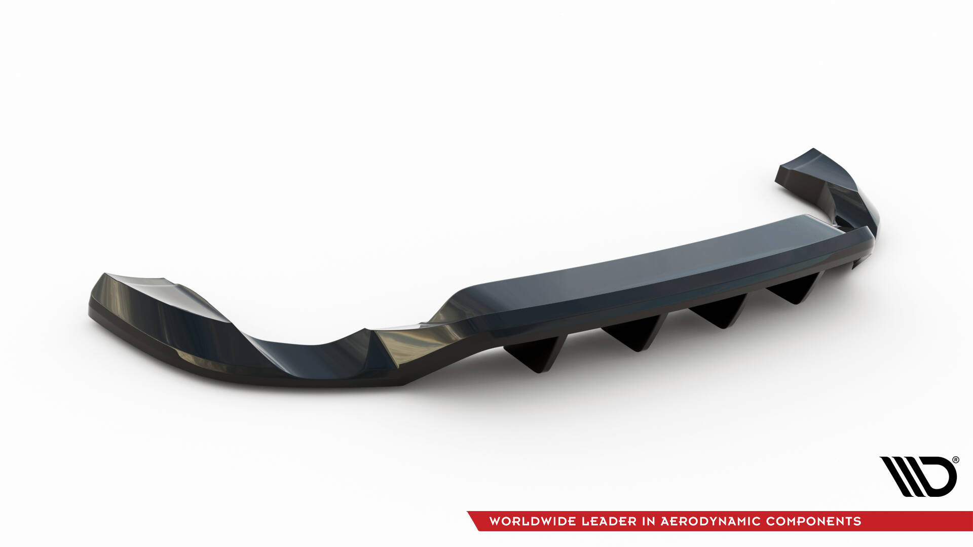 Central Rear Splitter (with vertical bars) Volkswagen Touareg Mk2 Our