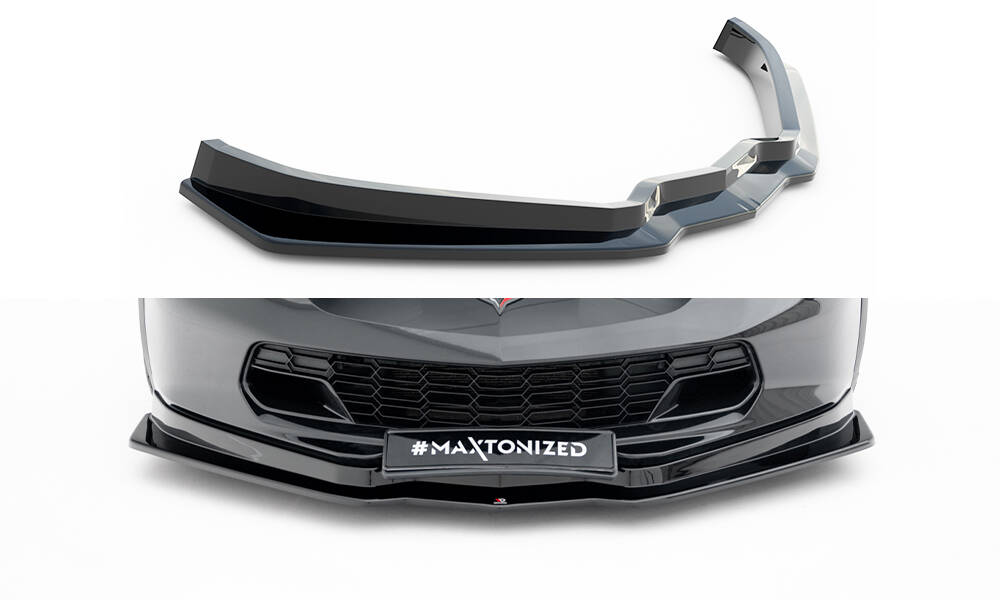 FRONT SPLITTER V.1 CHEVROLET CORVETTE C7 Molet | Our Offer \ Chevrolet