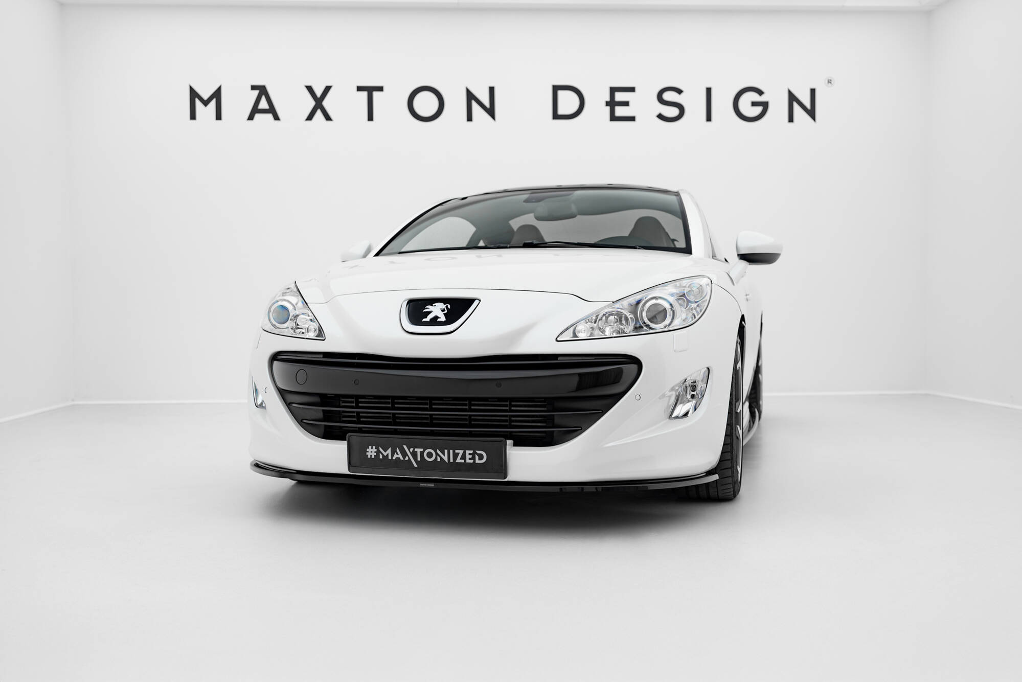 Front Splitter V Peugeot Rcz Gloss Black Our Offer Peugeot Rcz