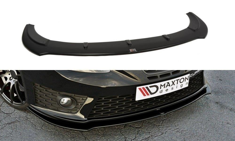 Front Splitter V 1 Seat Leon Mk2 Cupra Fr Facelift Gloss Black Our Offer Seat Leon Cupra Mk2 Maxton Design