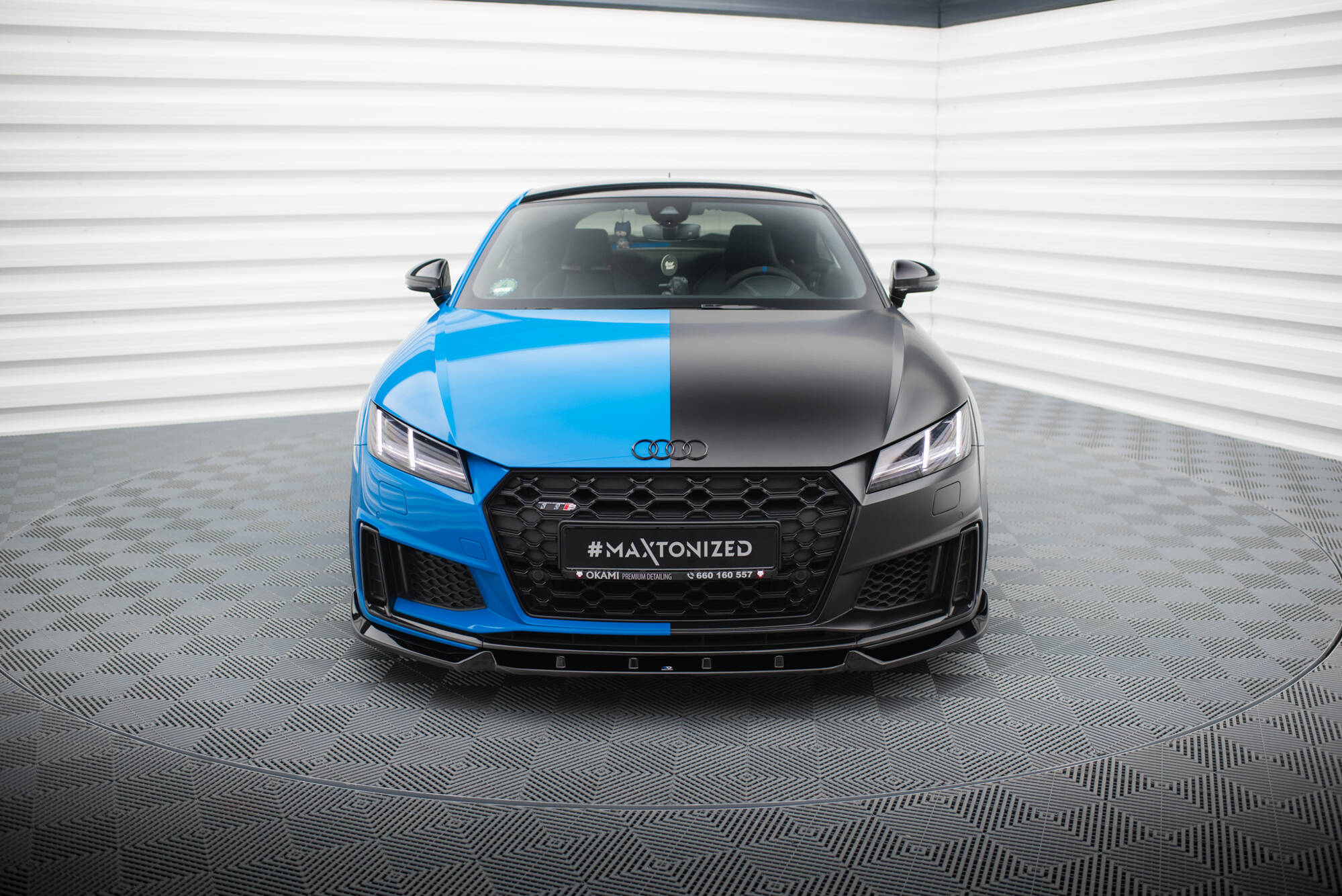 Front Splitter V 1 Audi TT S 8S Facelift Our Offer Audi TT TT S TT RS TT S 8S