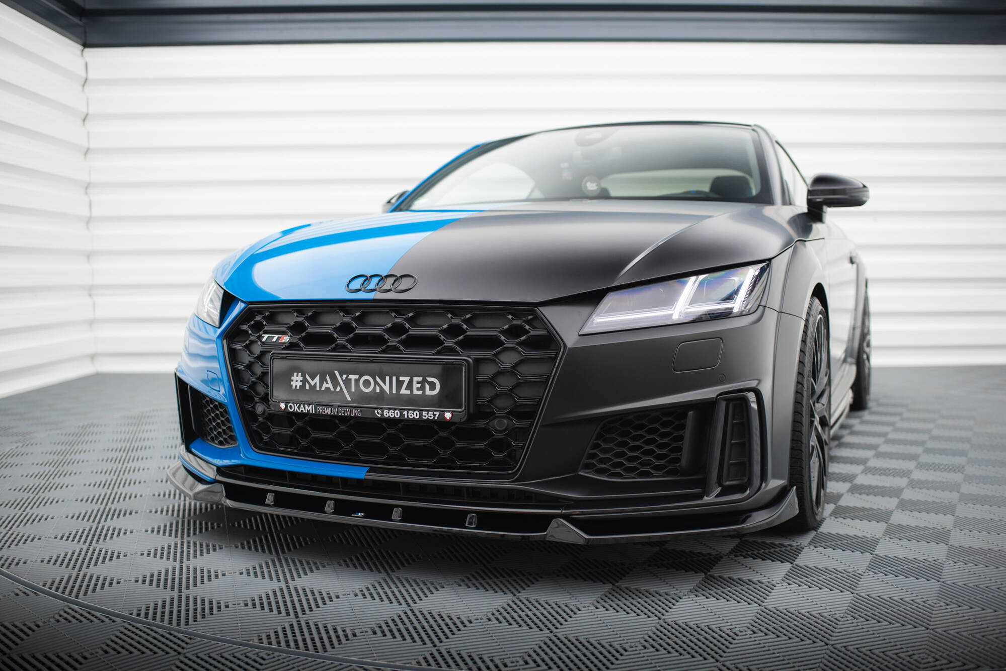 Front Splitter V Audi Tt S S Facelift Our Offer Audi Tt Tt S Tt Rs Tt S S