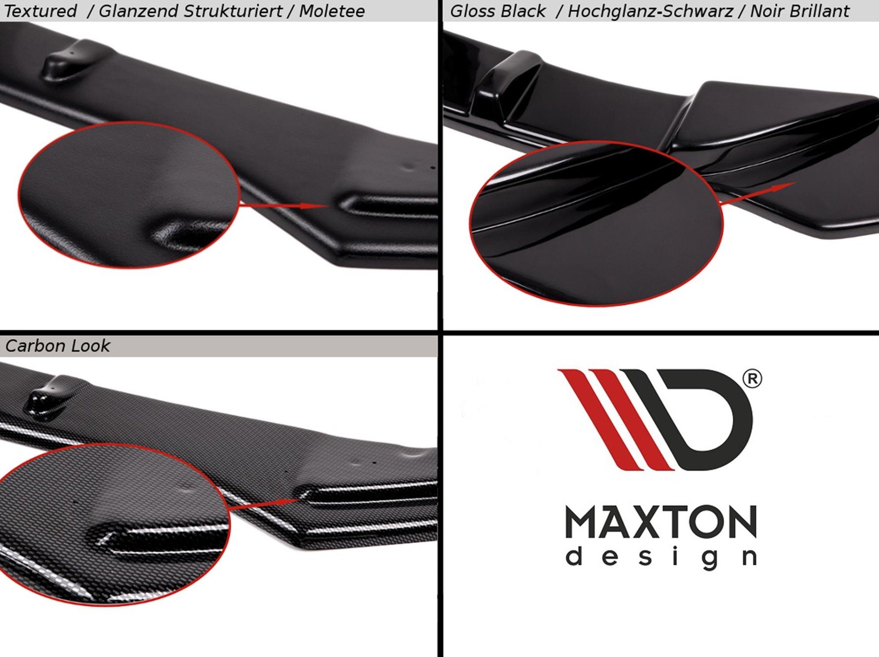 Maxton Design Frontlippe V.2 für Toyota Corolla XII E210 Tou, 199,00 €