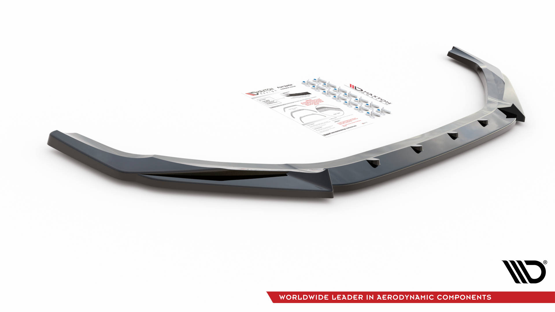 Front Splitter V.2 Hyundai I20 N Mk3 | Our Offer \\ Hyundai \\ I20 N \\ Mk3  [2020-] | Maxton Design