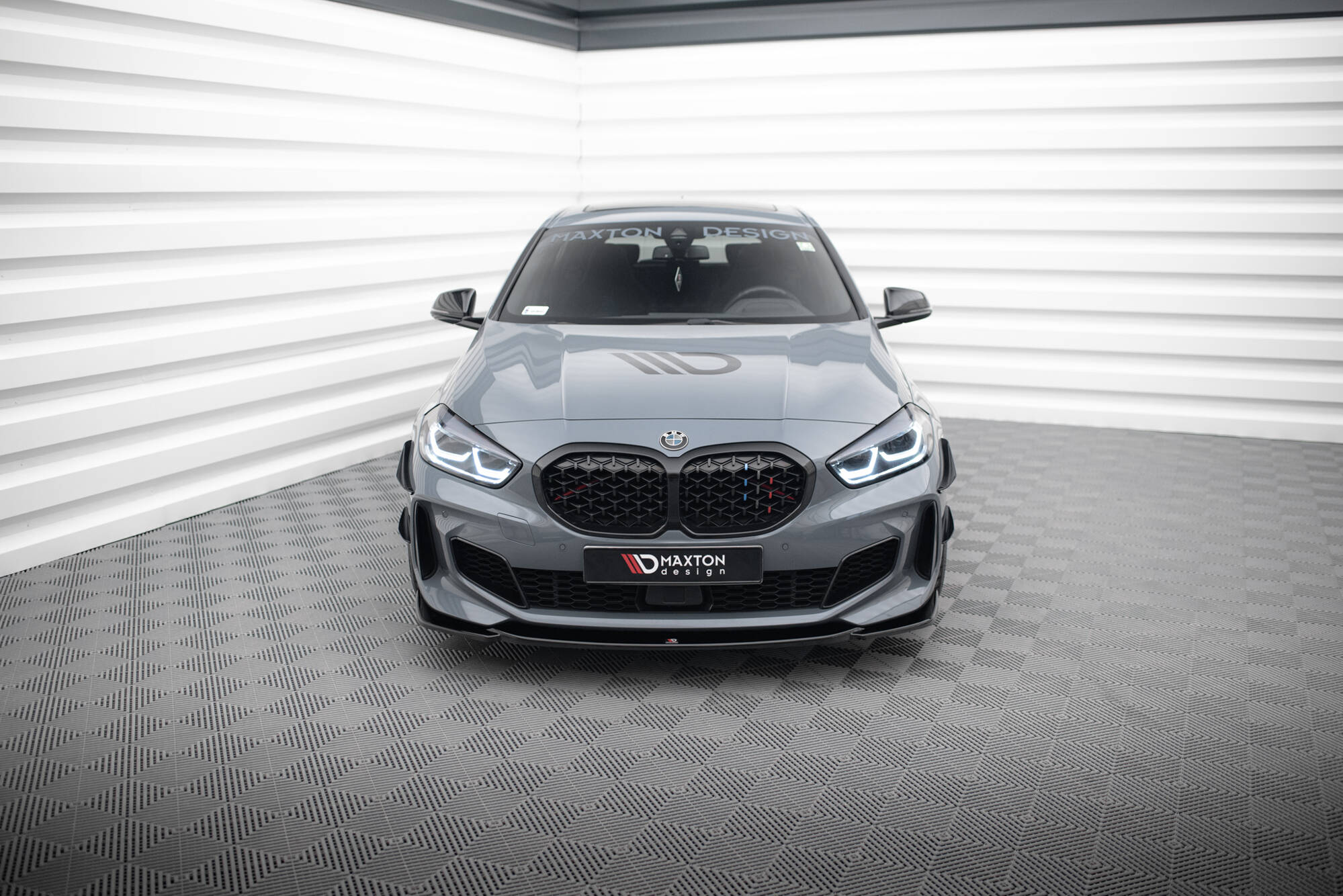 Front Splitter V.3 for BMW 1 F40 M-Pack/ M135i  Our Offer \ BMW \ Seria 1  \ F40 [2019-] \ M135i Our Offer \ BMW \ Seria 1 \ F40 [2019-] \