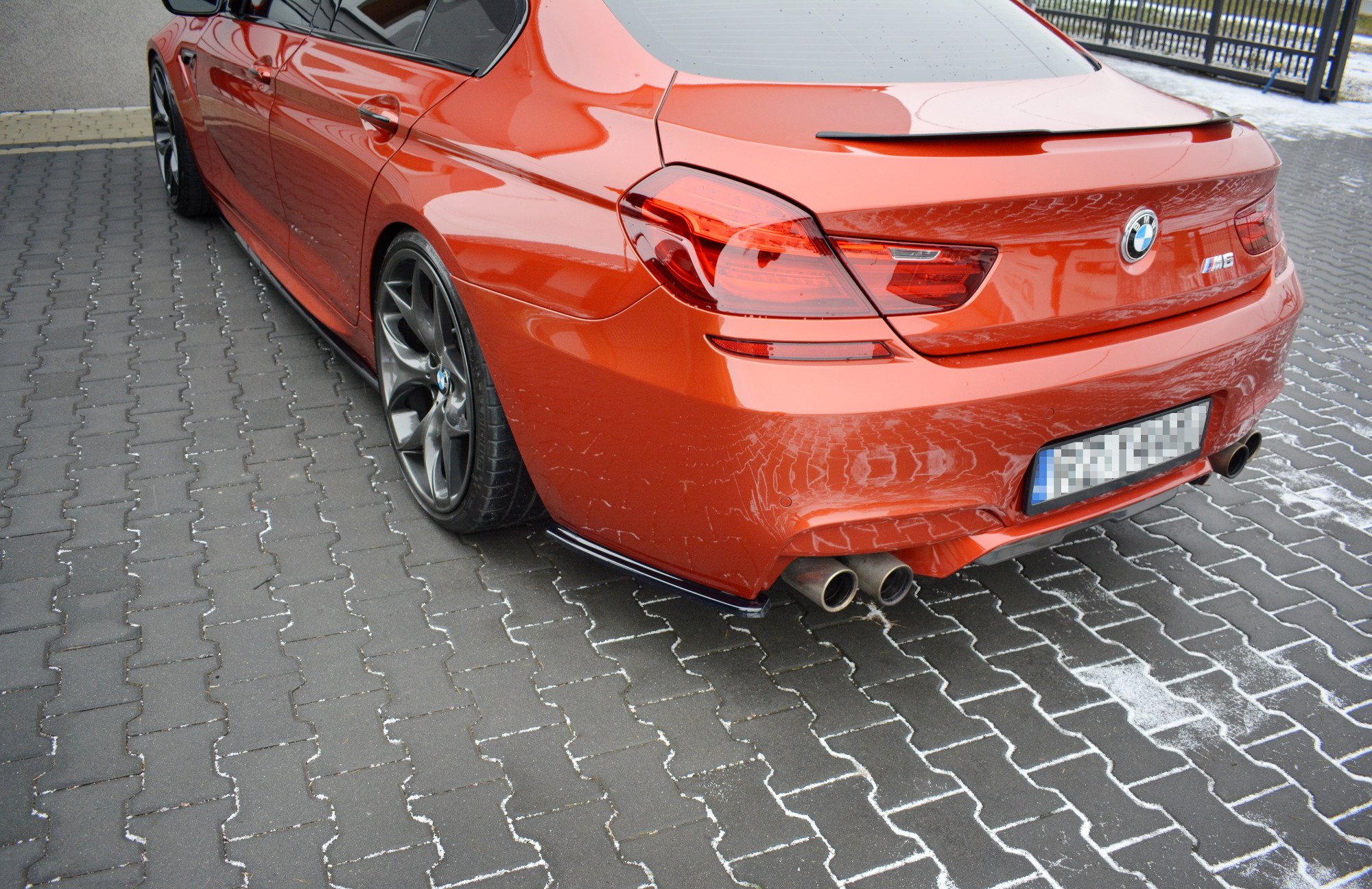 Rear Side Splitters Bmw M6 Gran CoupÉ Gloss Black Our Offer Bmw Seria M6 F06 Maxton Design 7625