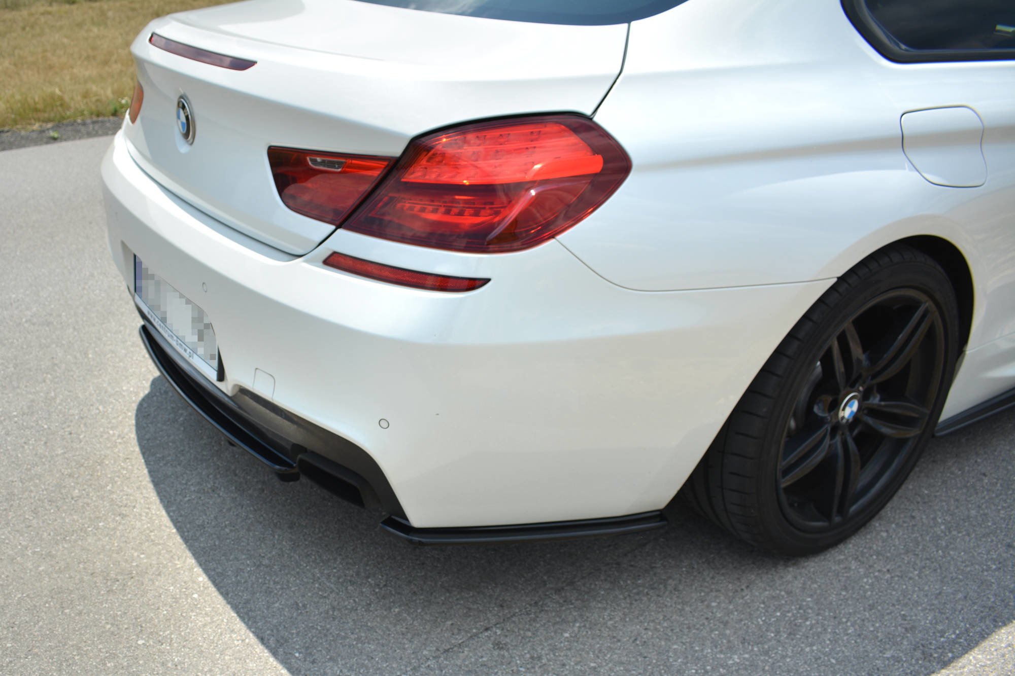 Rear Side Splitters For Bmw 6 Gran Coupé Mpack Molet Our Offer Bmw Seria 6 F06 F12 F13 3262