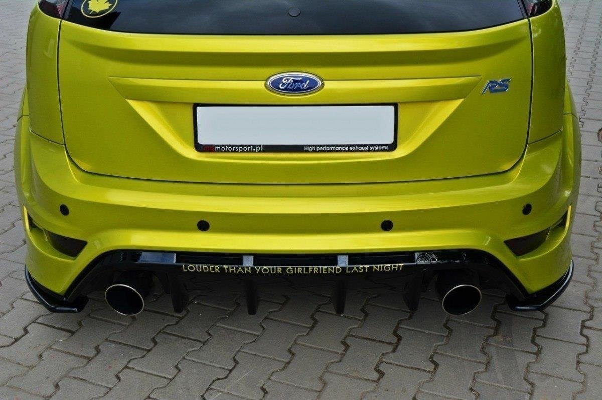 Rear Side Splitters Ford Focus RS Mk2 Gloss Black Our