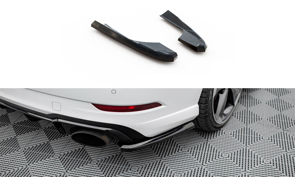 Rear Side Splitters V.2 Audi RS3 Sedan 8V Facelift | Our Offer \ Audi ...