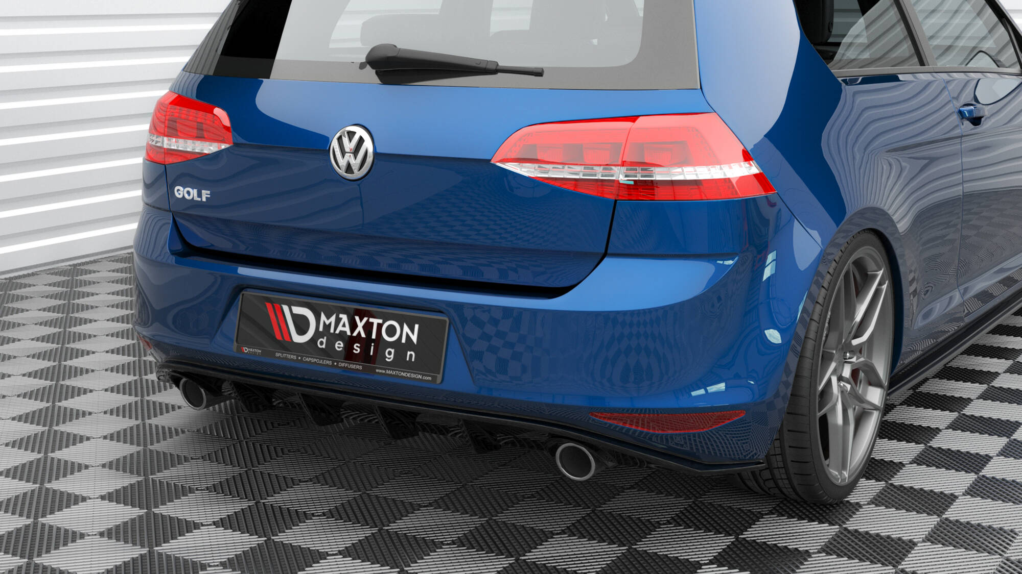 Rear Valance V.3 Volkswagen Golf GTI Mk7 Facelift | Our Offer ...