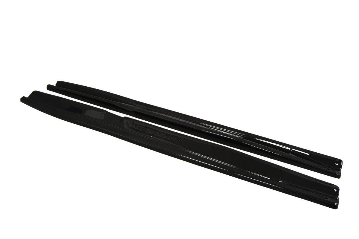 Adhesive SPOILER FOR FIAT PUNTO GRANDE EVO, Bumper Lip or Side Skirt in  BLACK EPDM flexible