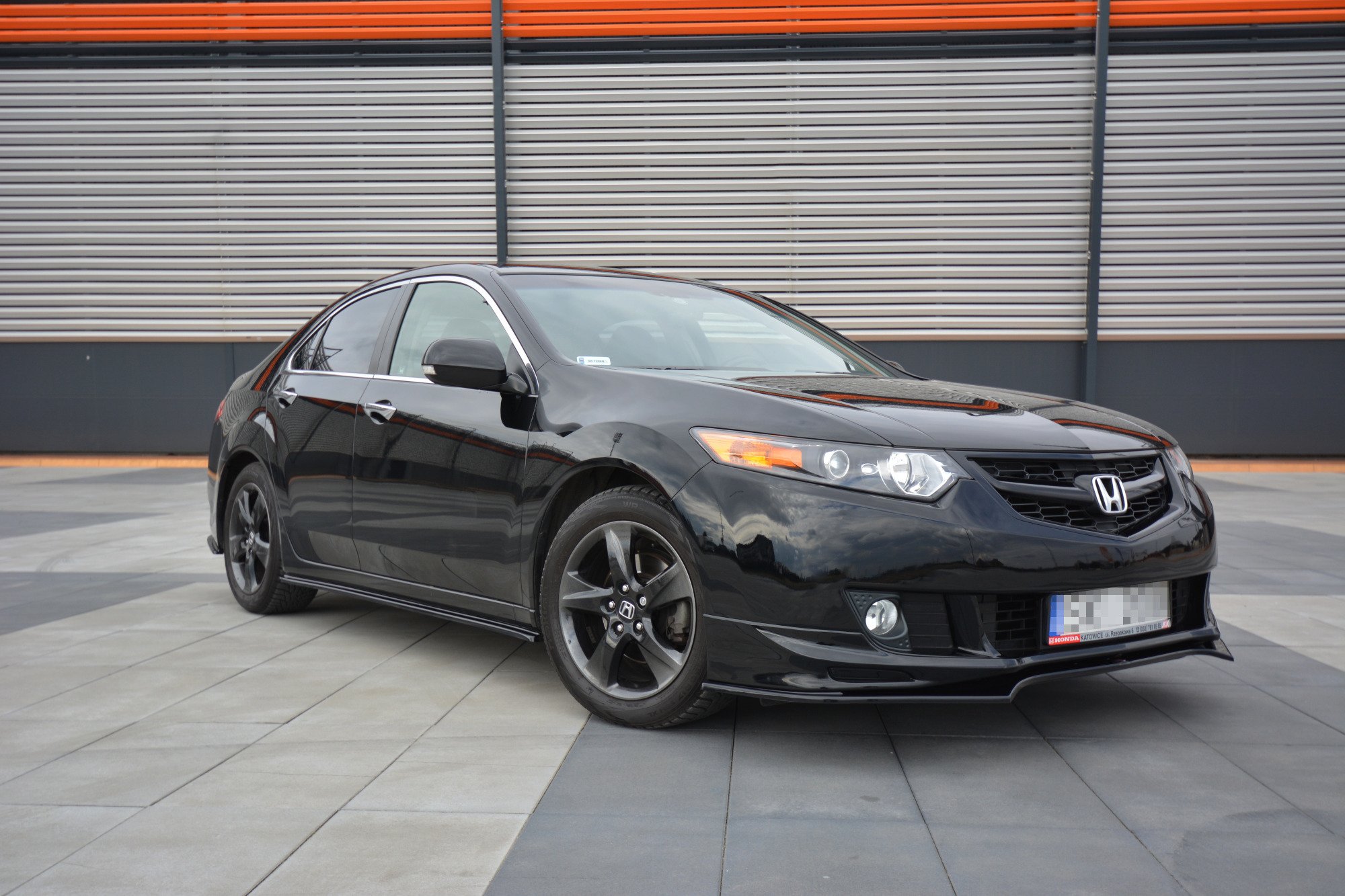 Диффузор honda accord 8