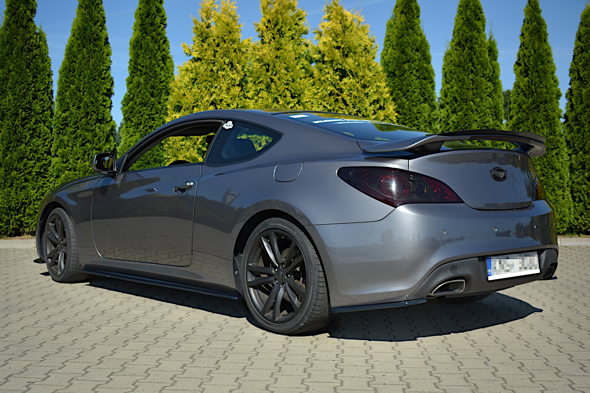 SIDE SKIRTS DIFFUSERS HYUNDAI GENESIS COUPÉ MK.1 Textured