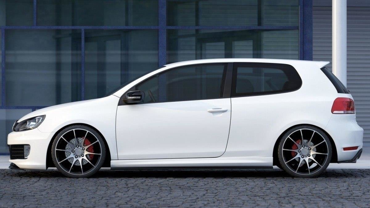 SIDE SKIRTS DIFFUSERS VW GOLF VI GTI 35TH / R20 Textured | Our Offer ...