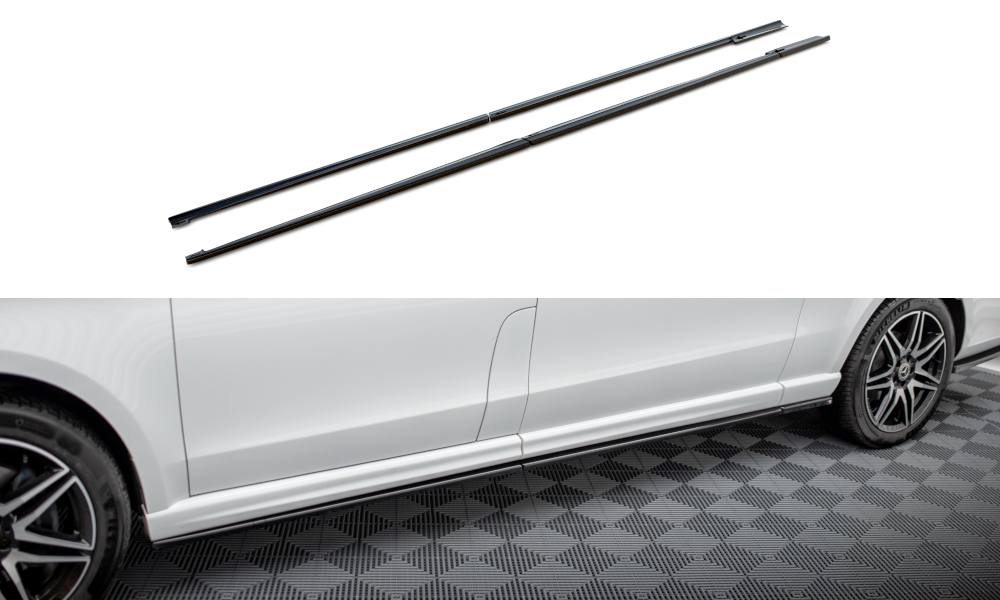 Side Skirts Diffusers Mercedes-Benz V-Class Extra Long AMG-Line W447 ...
