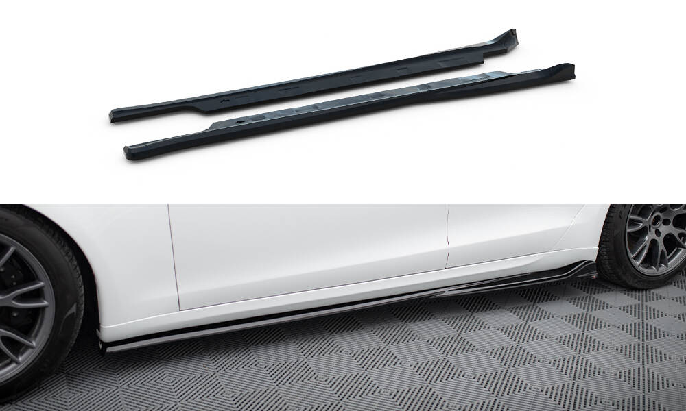 Side Skirts Diffusers V.1 Tesla Model S Plaid Mk1 Facelift | Our Offer ...