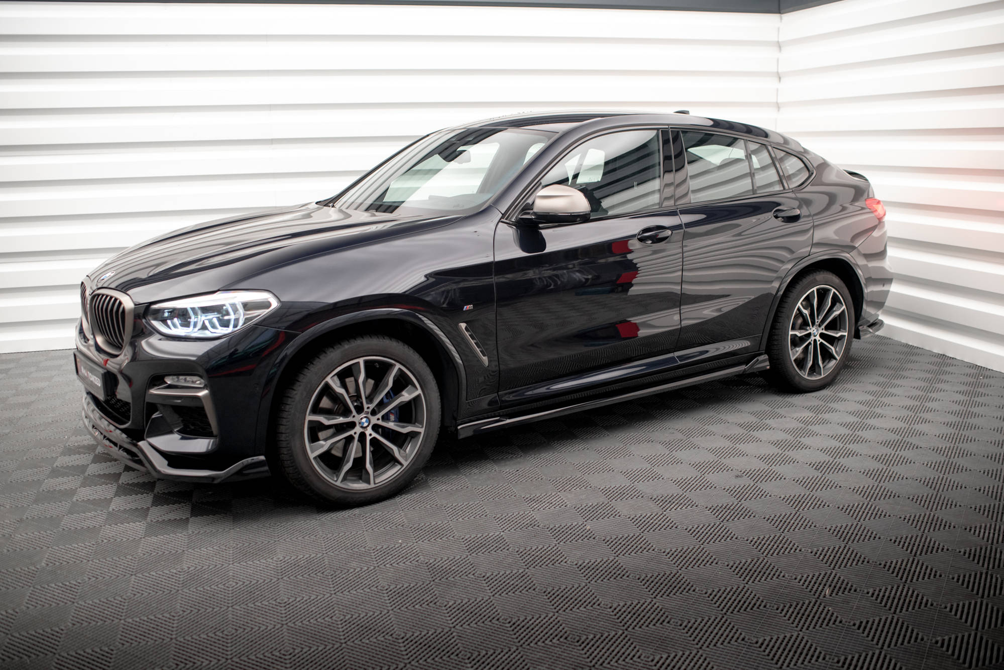 Side Skirts Diffusers V.2 BMW X4 M-Pack G02 | Our Offer \\ BMW \\ X4 \\ G02 [ 2018-2021] | Maxton Design