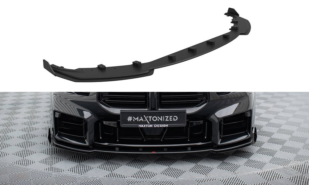 Street Pro Front Splitter V Flaps Bmw M G Black Gloss Flaps Our Offer Bmw Seria