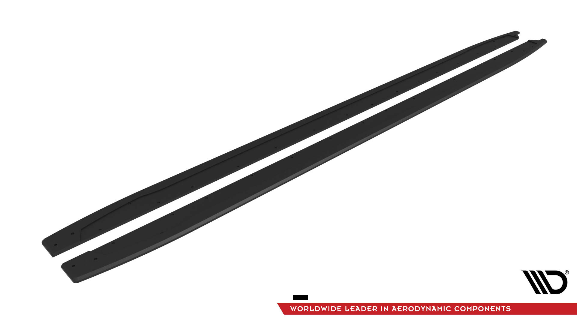 Street Pro Side Skirts Diffusers Audi S3 / A3 Sline 8Y Facelift Black