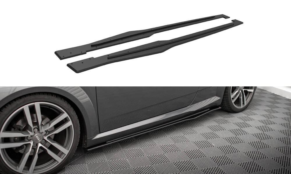 Street Pro Side Skirts Diffusers Audi Tt S S Line S Black Our